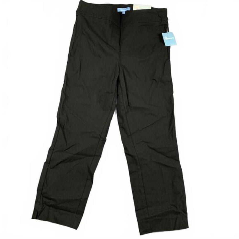 NWT Penmans Womens Size 10 Black Capri Pants With Gap Control New With Tags